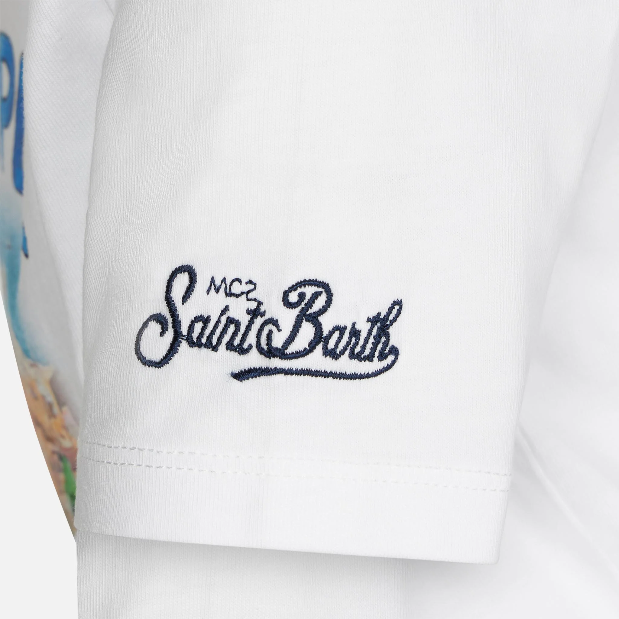 T-shirt da bambino in cotone con stampa Vespa St. Tropez | EDIZIONE SP