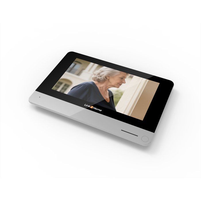 Videoportero WiFi con pantalla - LINK2HOME - Pantalla táctil de 7