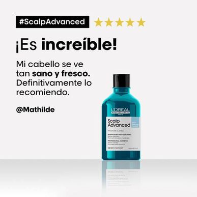 L'Oréal Professionnel Serie Expert Scalp Advanced Pelliculaire Schampo Lugnande torr och fet hårbotten Anti-mjällschampo 300 ml 300 ml
