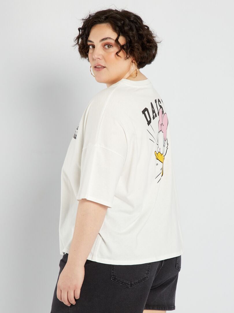 Camiseta 'Paperina' Jersey - BRANCA