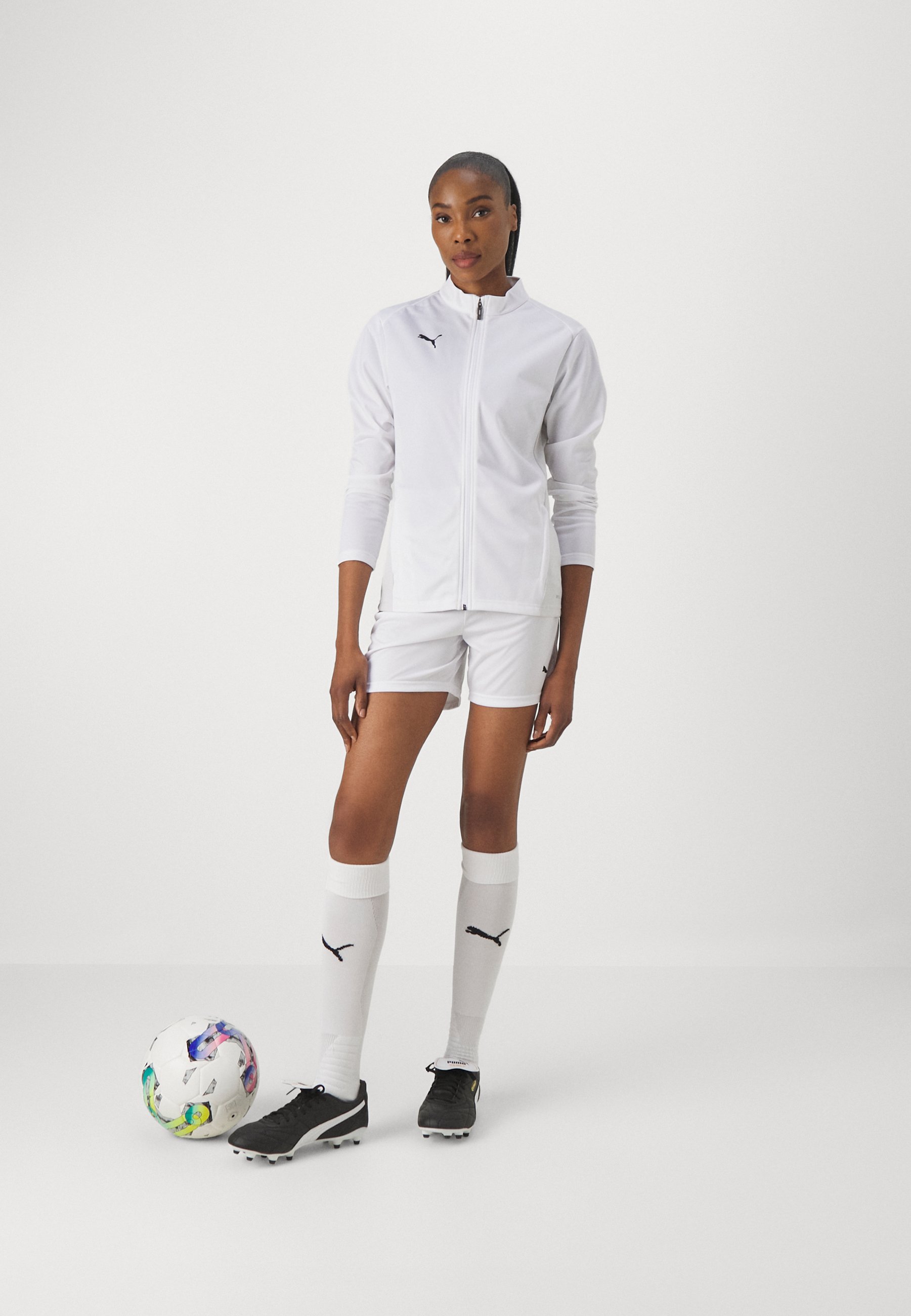 Veste d'entraînement Puma TEAMGOAL - Blanc/gris plume