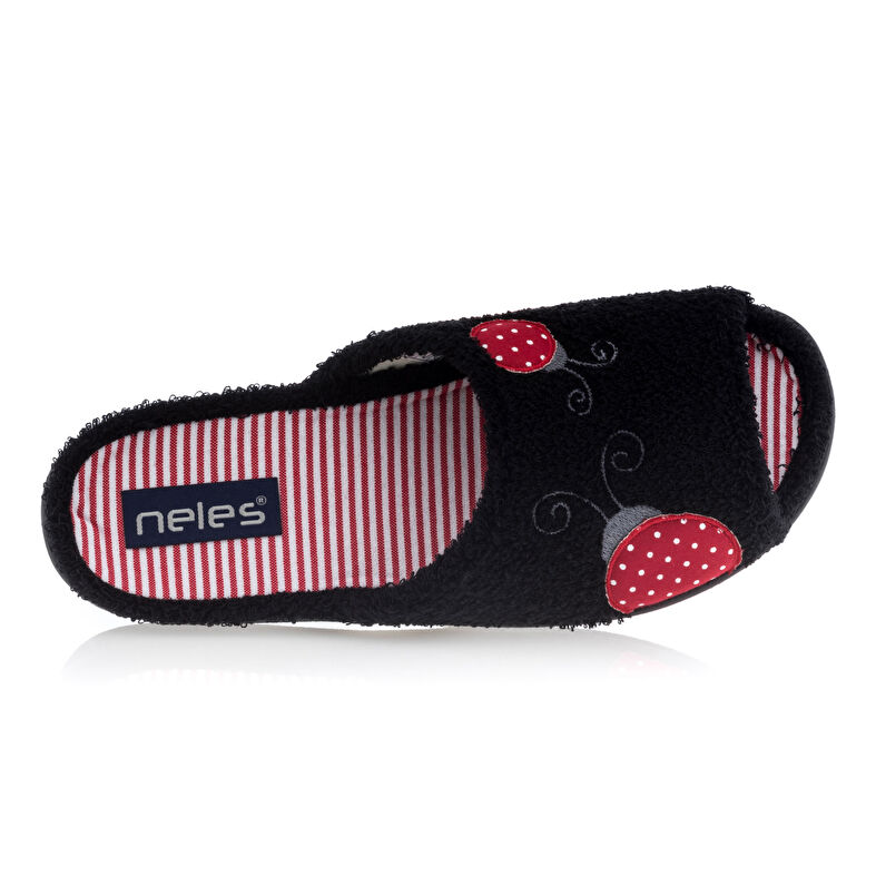Women's Black Slippers