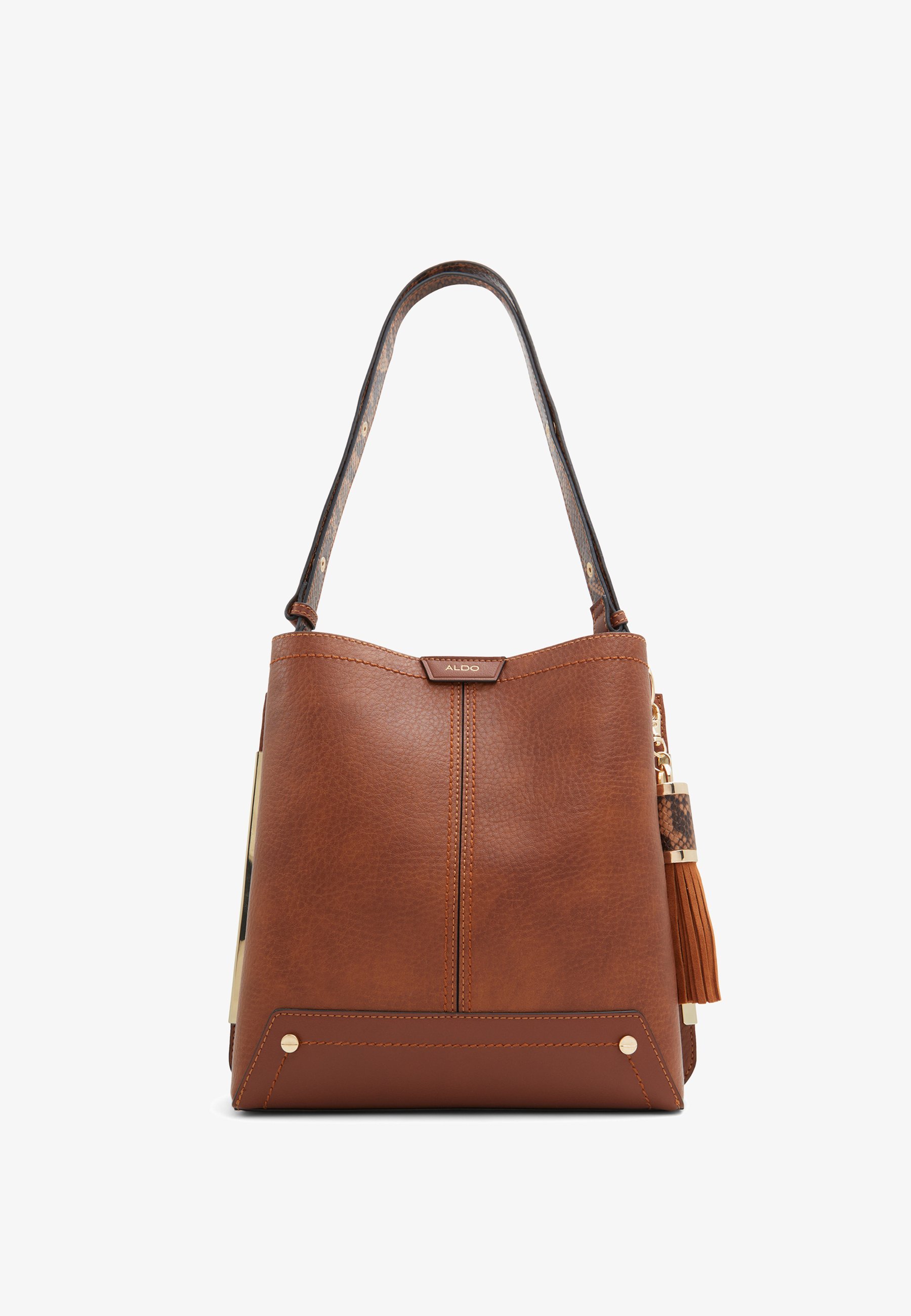 ALDO CALLIA - Handtasche - cognac