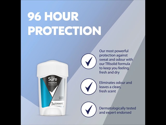 Sure Men Antiperspirant Deo Stick Max Pro Clean Scent 150ml
