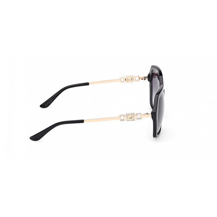 Gafas de sol GUESS GU00267 57/17/140 Negro brillante Parte frontal inyectada MUJER GU00267