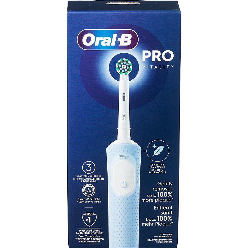 Oral-B Oral-B tandborste Vitality Pro, Vapor Blue
