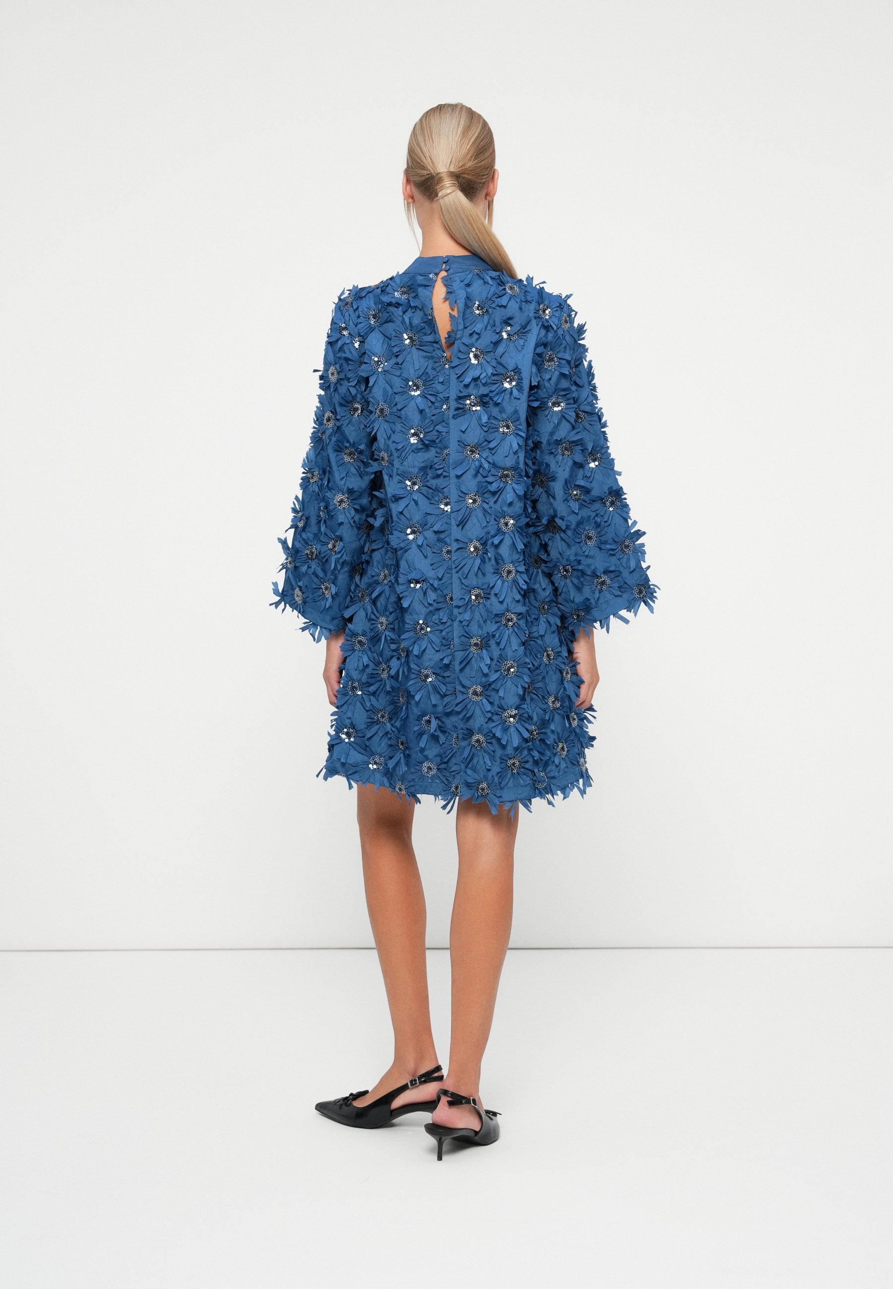 Robe courte Yas Yasabelone - Robe de jour - bleue