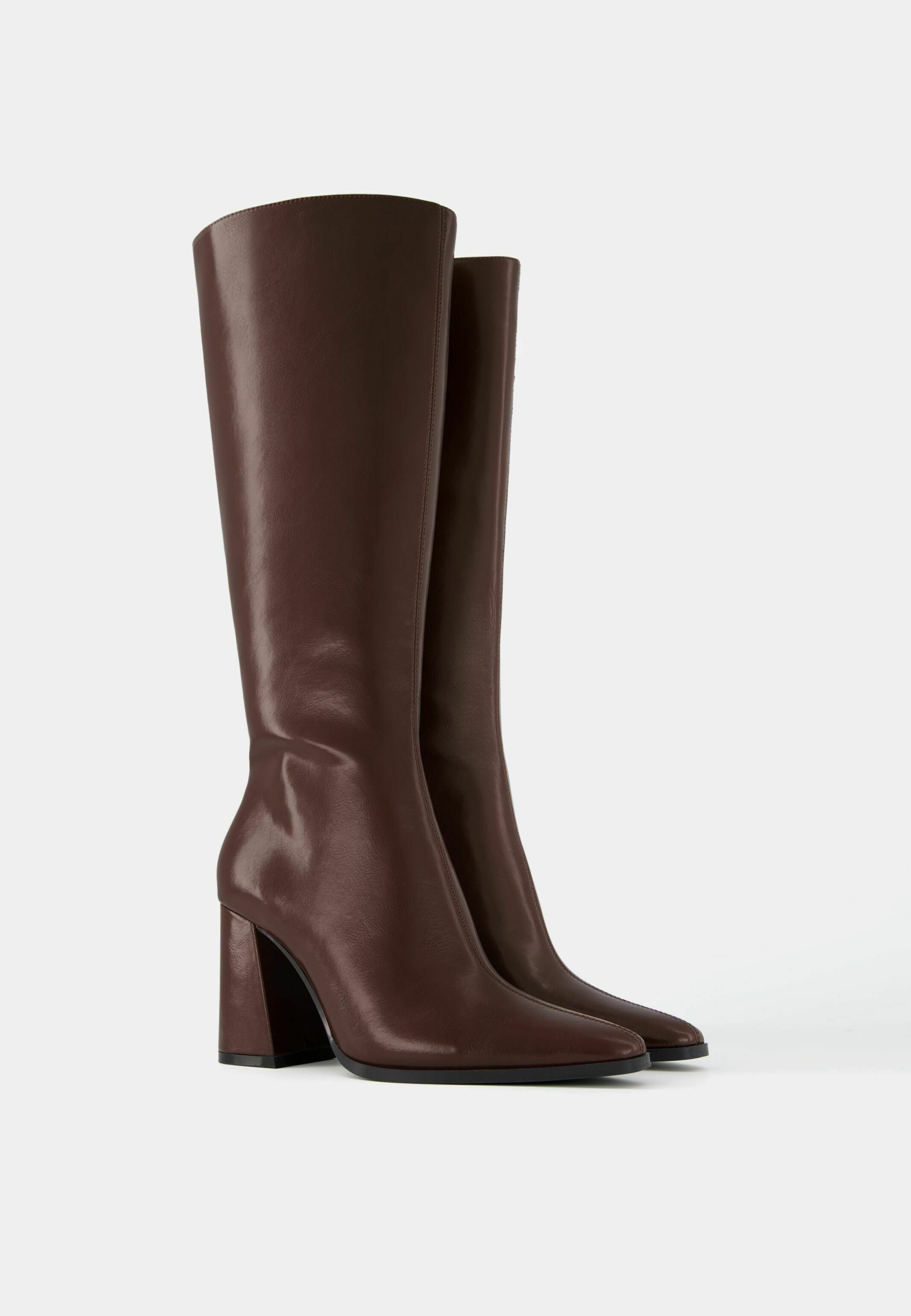Stivali Bershka - rosso scuro