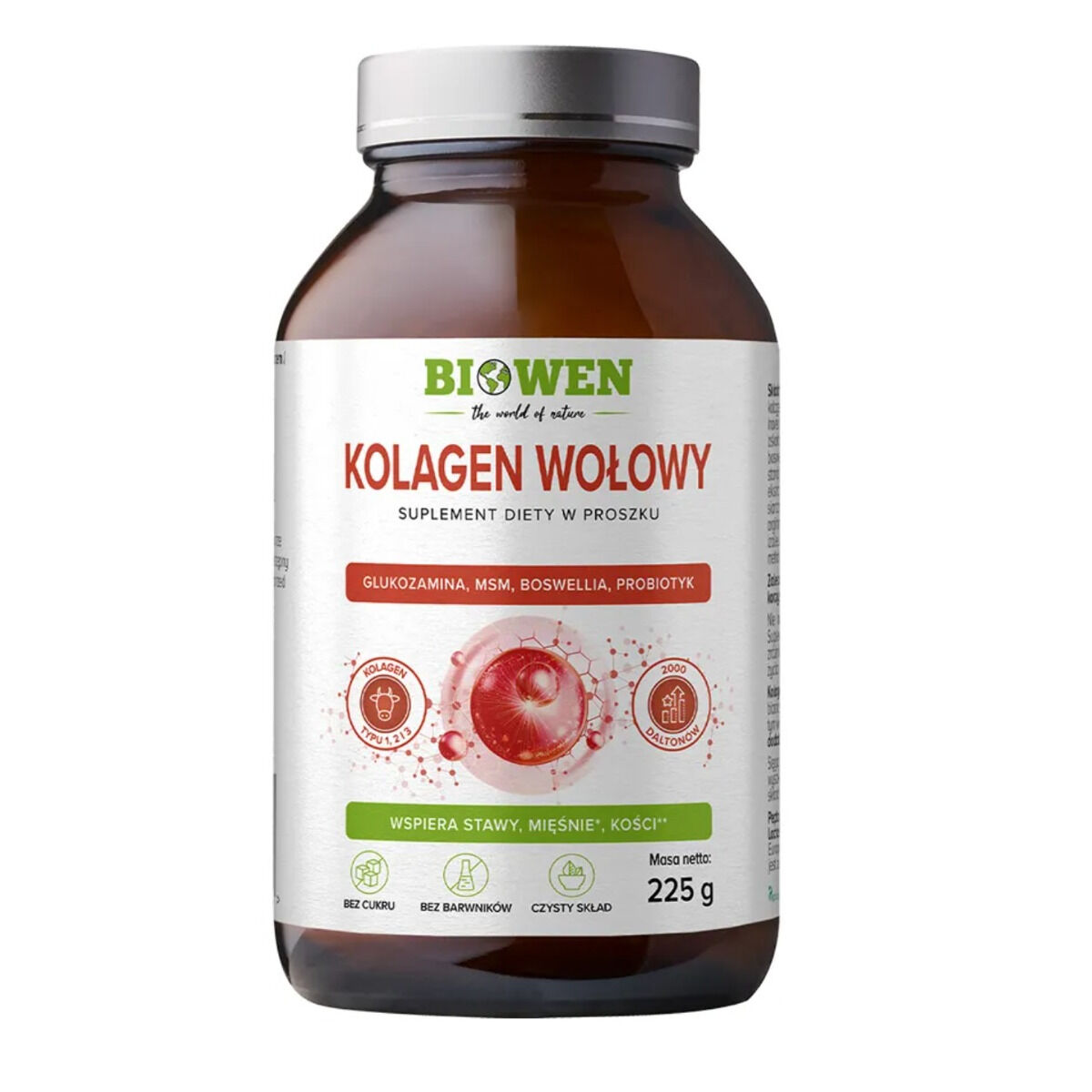 Biowen liellopu kolagēns I, II, III tipa