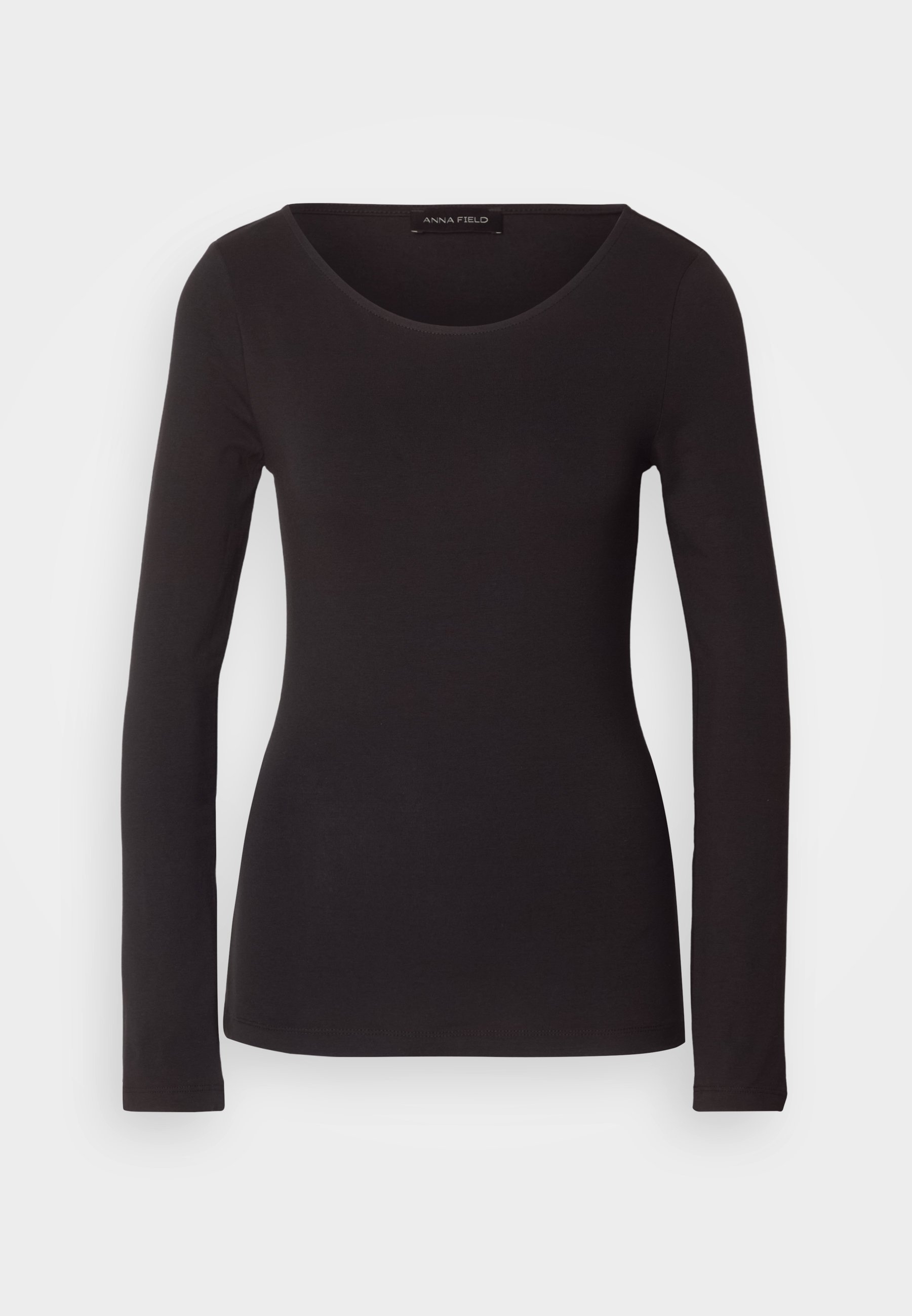 Anna Field top met lange mouwen - zwart