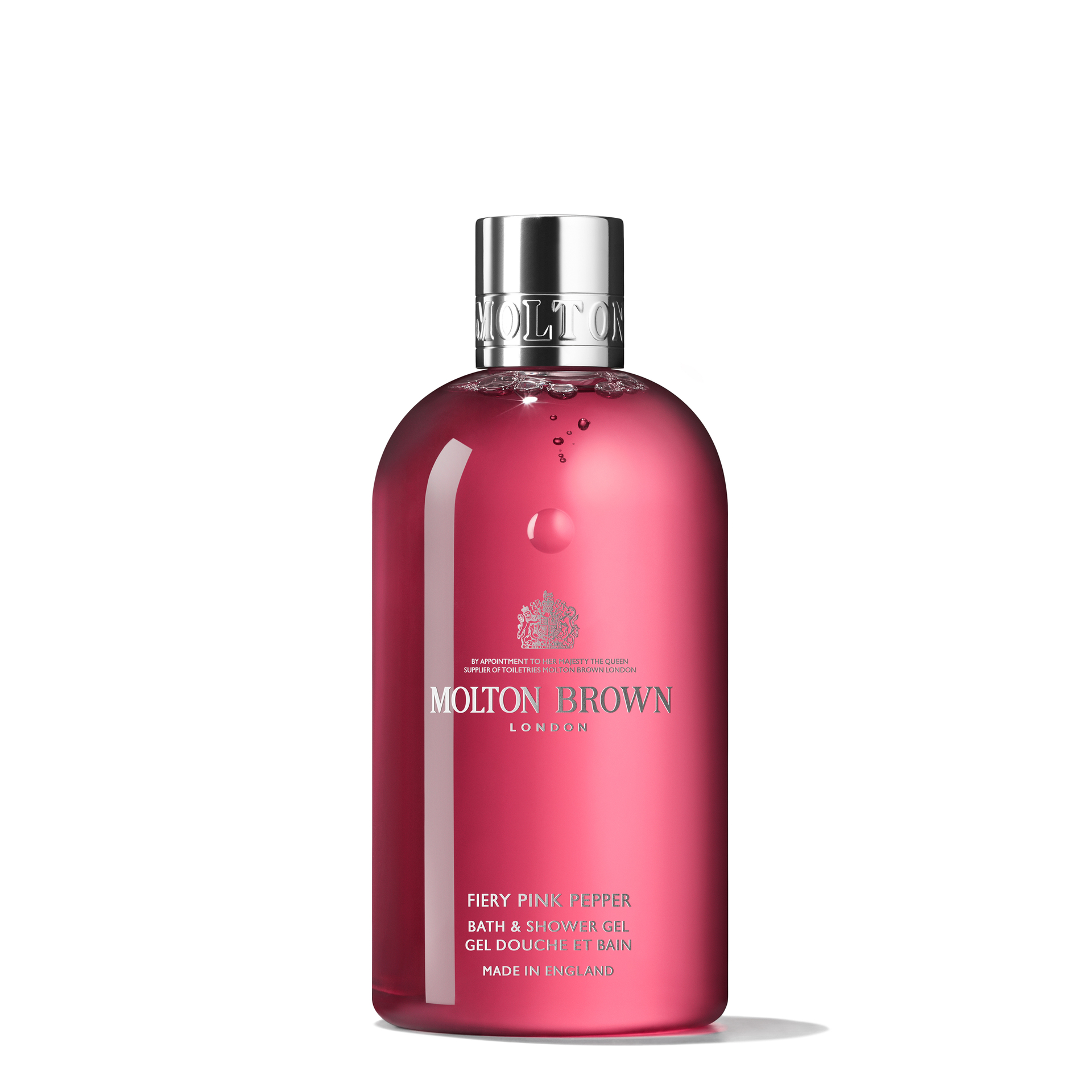 Gel za kupanje i tuširanje s vatrenim ružičastim biberom 300 ml - Molton Brown