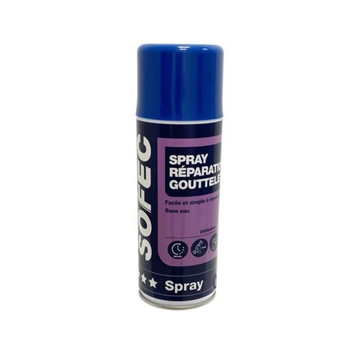 SOFEC - Spray aérosol réparation gouttelette 400ml