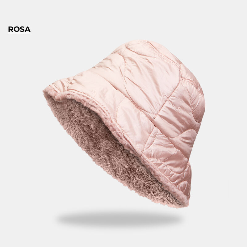 Cappello reversibel i teddy