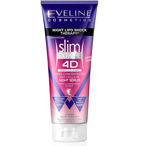 Eveline Slim 4D Koncentrované noční sérum proti celulitidě