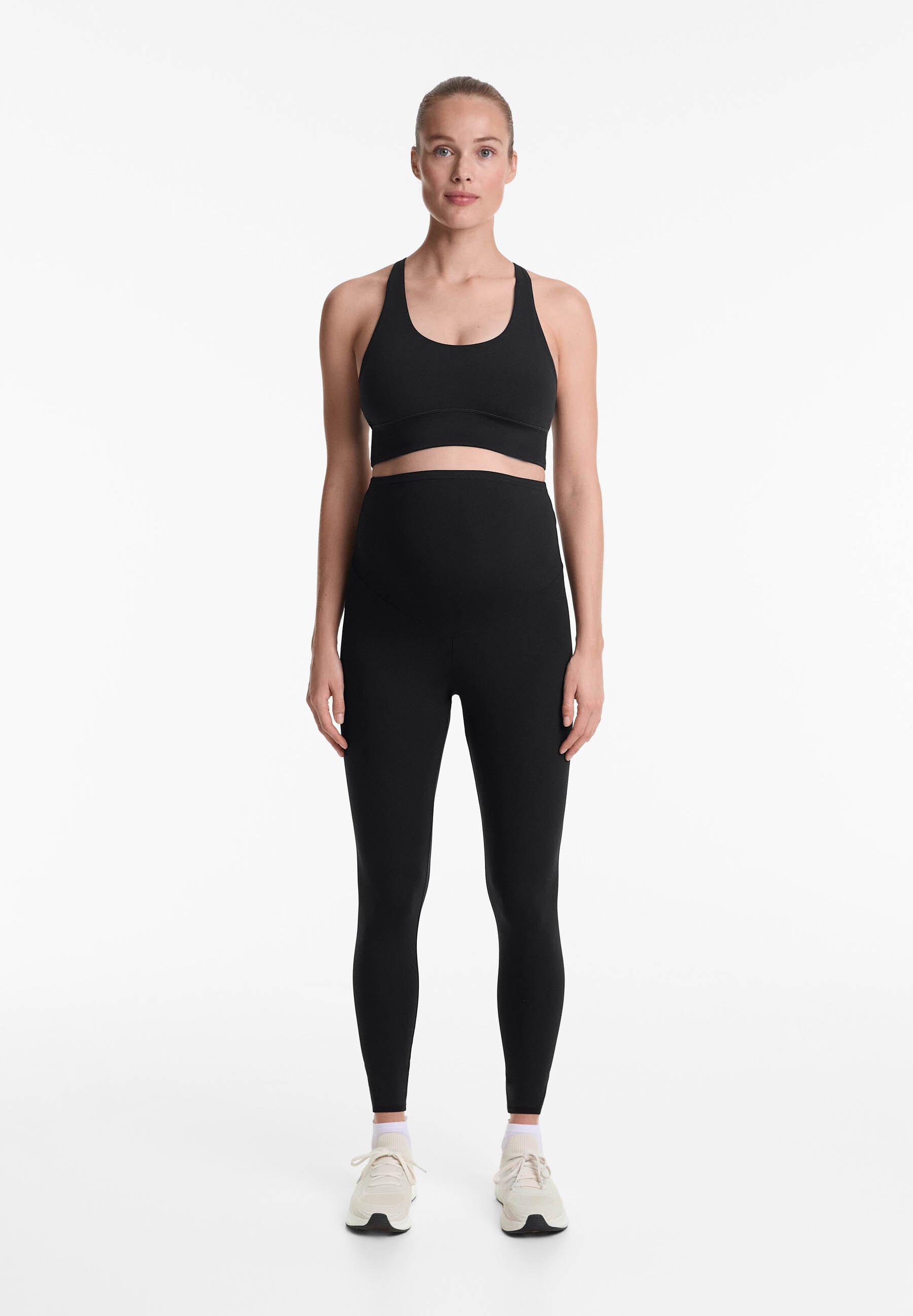 OYSHO COMFORTLUX 65cm ZWANGERSCHAPSlegging - Broek - zwart