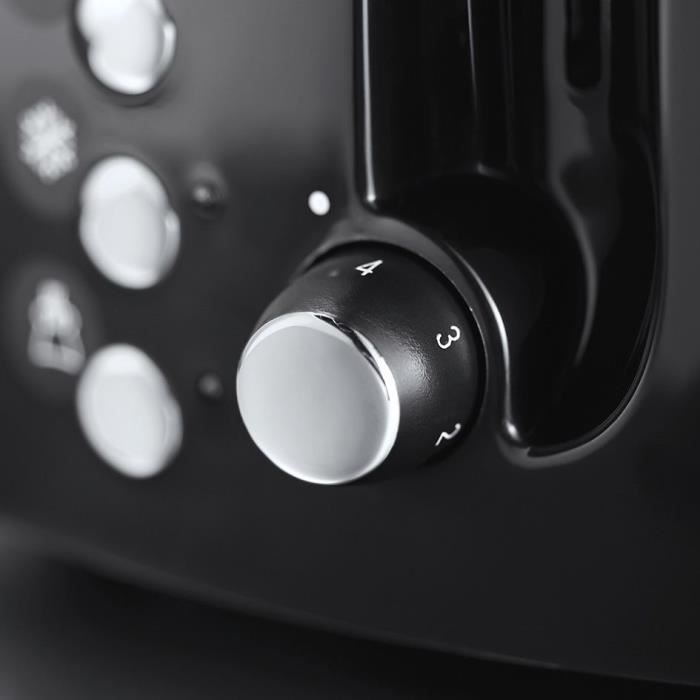 Tostadora RUSSELL HOBBS 22601-56 - Ranuras anchas - Negra