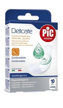 PIC Pic Delicate Pflaster groß 25 x 72 mm 10 Stück hautfreundlich