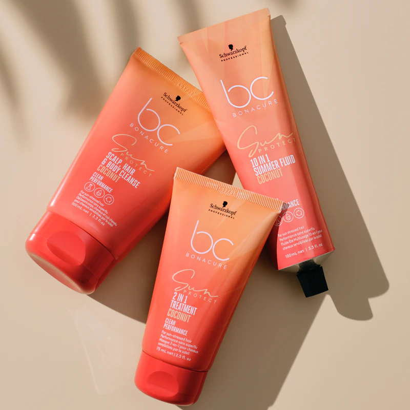 Schwarzkopf Professional BC Bonacure Sun Protect Sun Pouch Haarverzorgingsset voor op reis