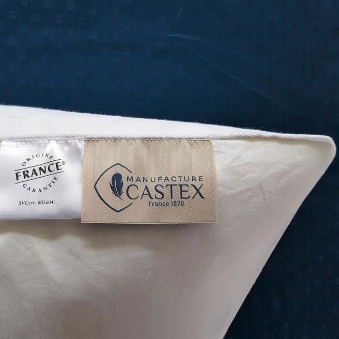 Édredon naturel Eco Castex - 180x170cm blanc 30% duvet