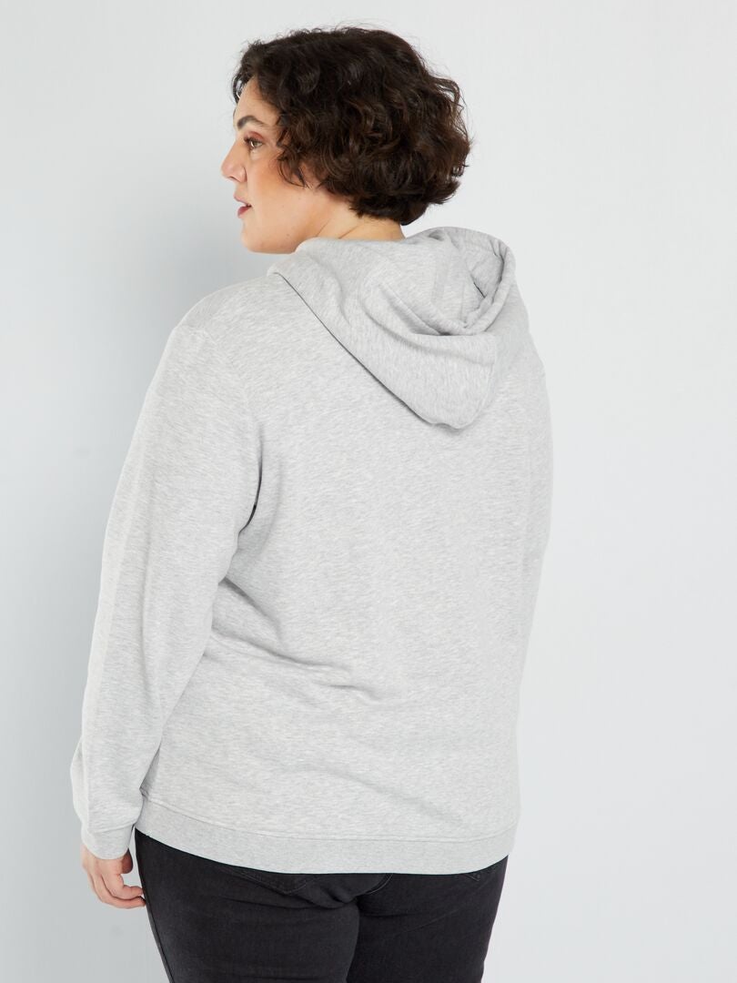 Bluza z kapturem - SZARA