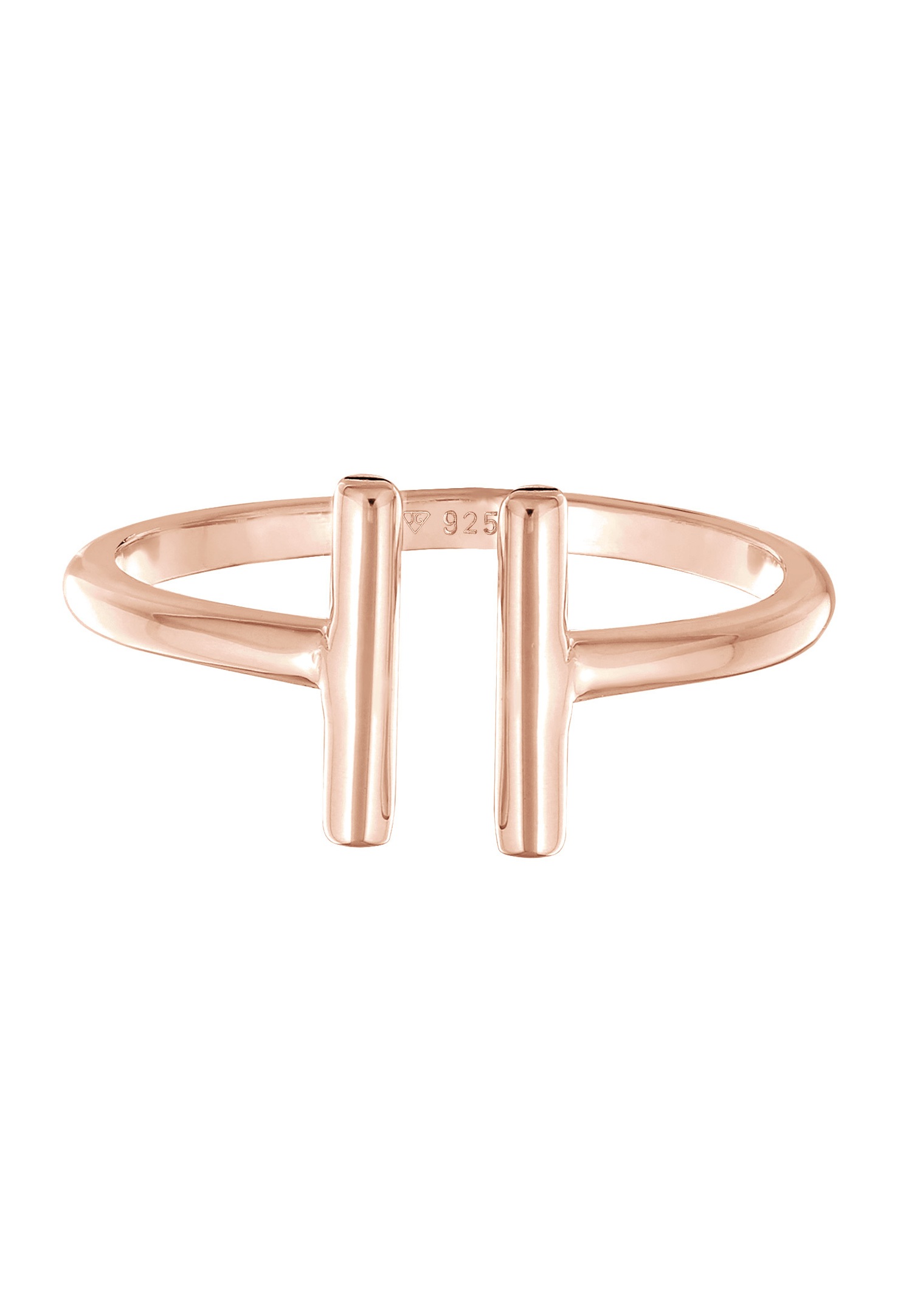 Elli Femmes Géo Bâton Tendance Ouvert en Argent Sterling 925