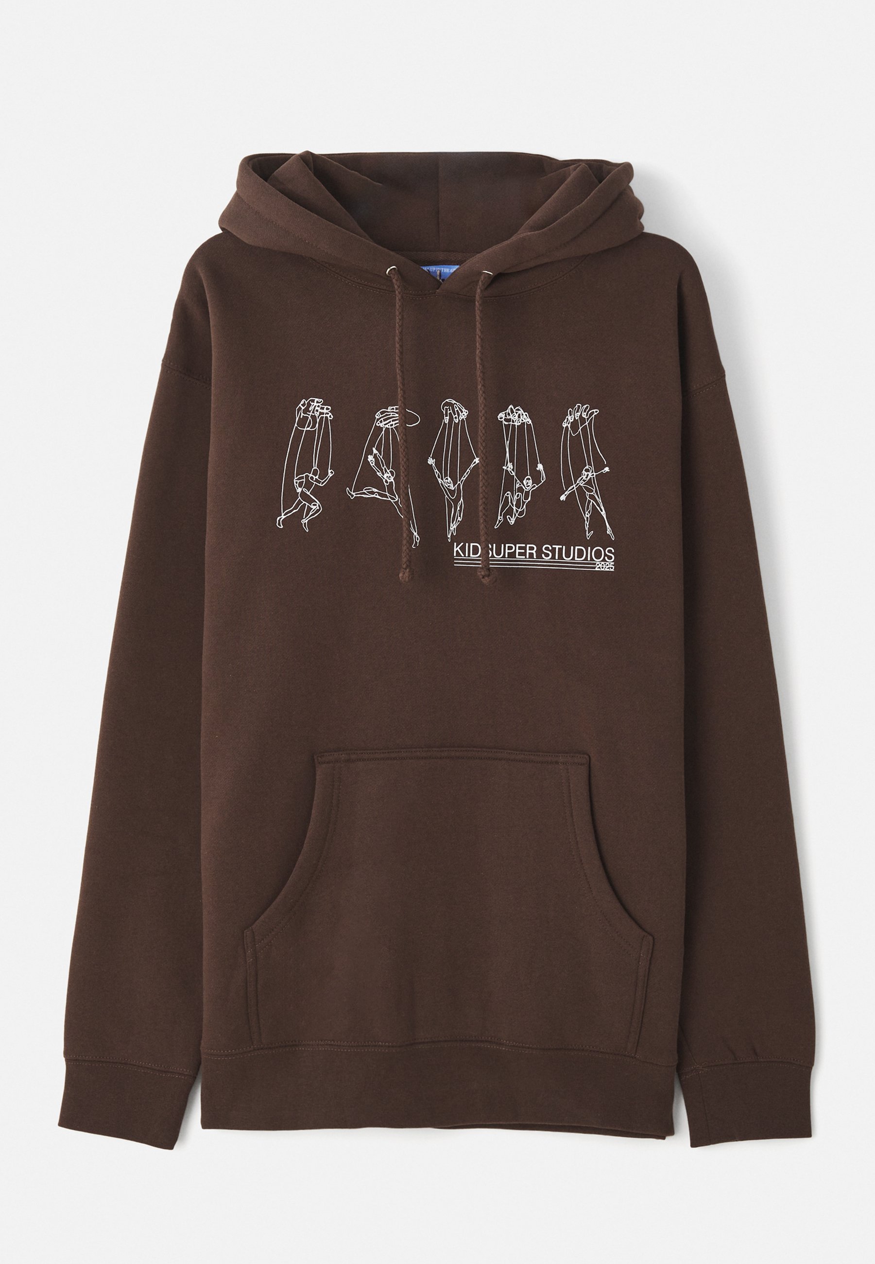Sweat à capuche Kidsuper Marionnette à ficelles - Marron