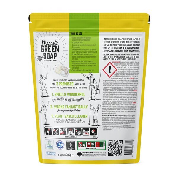 Marcel's Green Soap kapsule za perilicu posuđa sve u jednom<br>4 x 25 kom