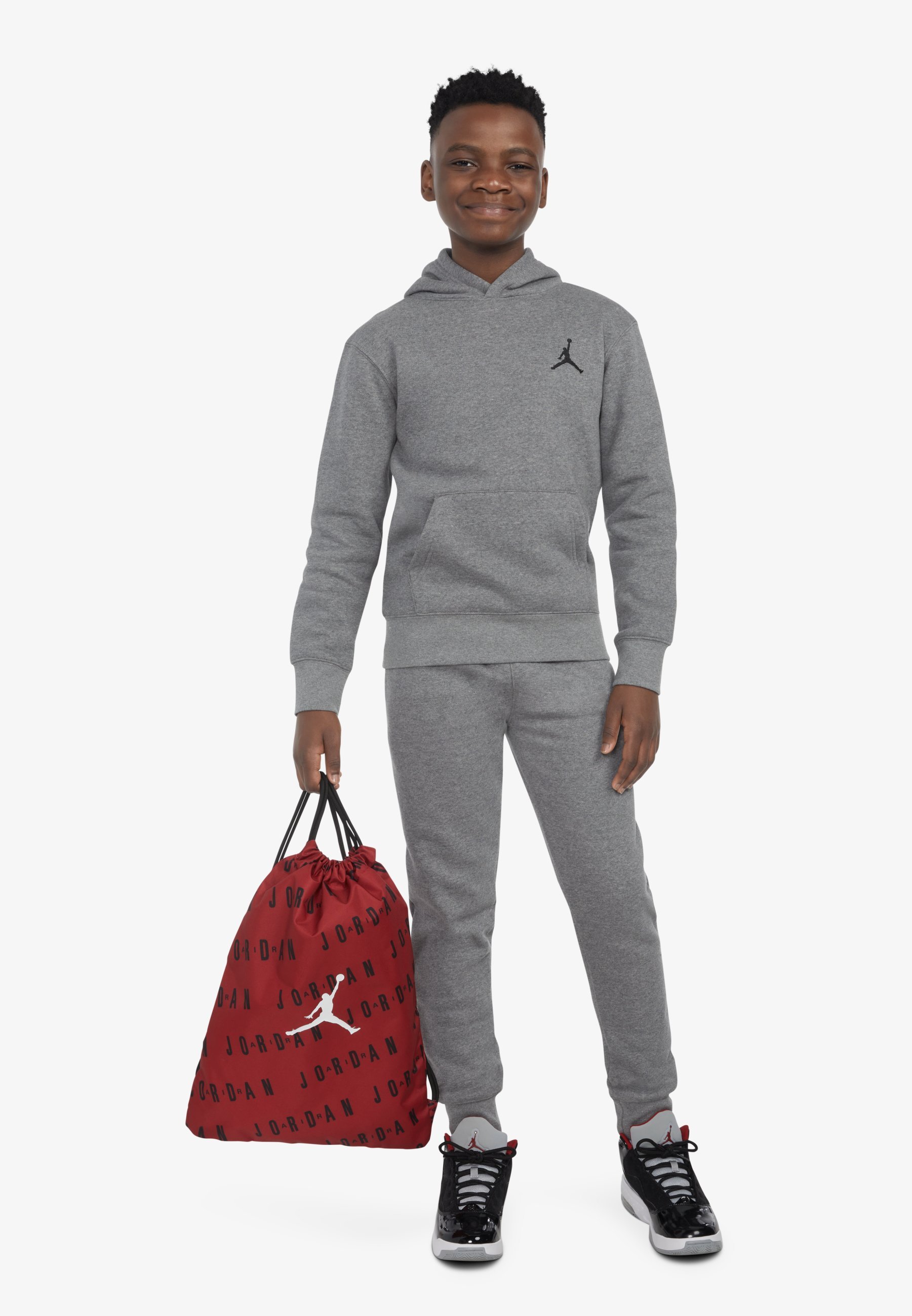 Jordan JAN CORE GYM SACK UNISEX - Sporttas met trekkoord - rood voor de sportschool
