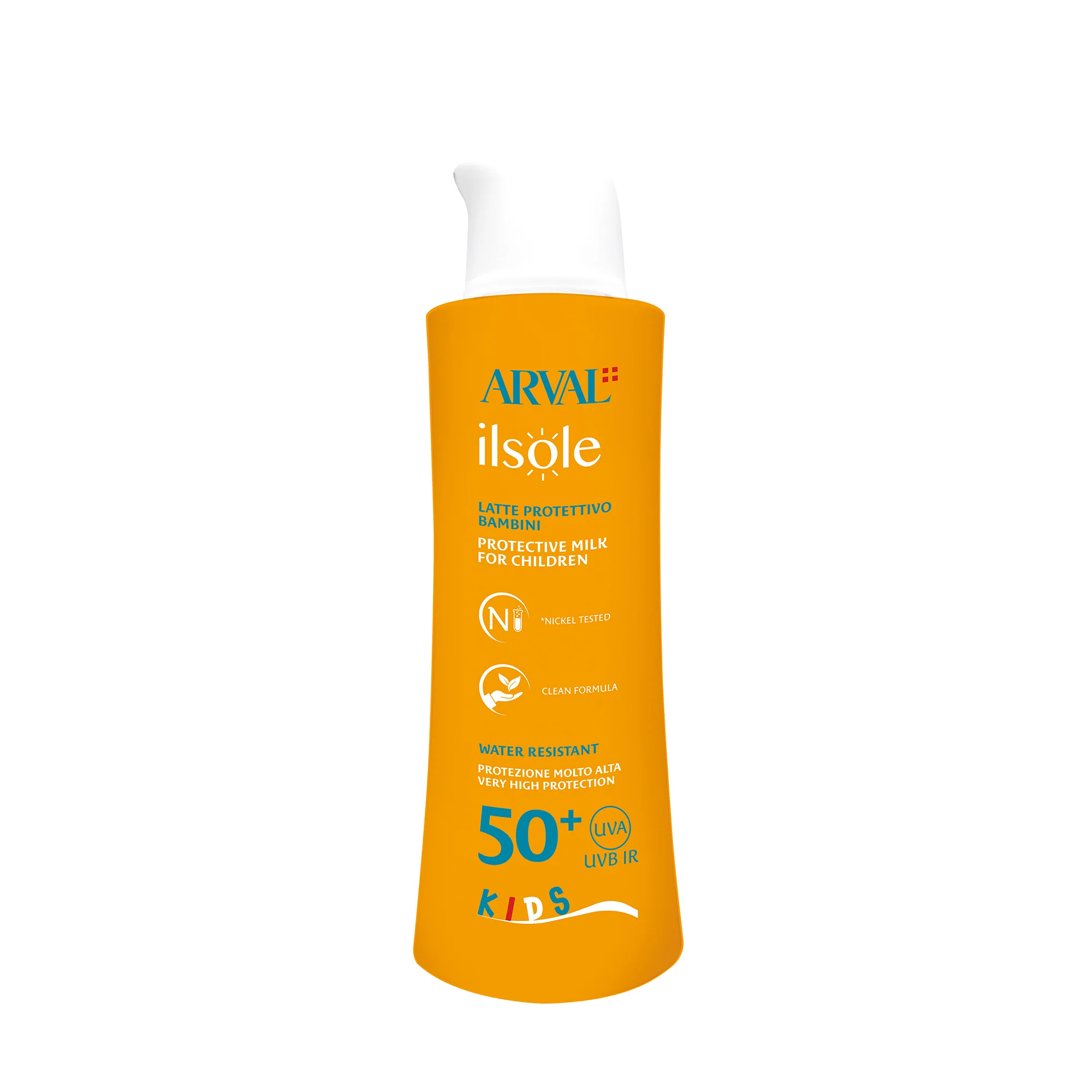 Ilsole Latte Protettivo Bambini SPF50+ - Crema Solare Bambini, Latte solare corpo alta prot., Prodotti per Bambini