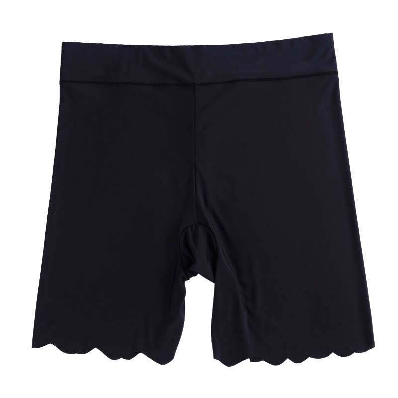 Pantaloncini di sicurezza in seta ghiaccio, pantaloncini estivi invisibili e morbidi per donna, intimo antibatterico, boyshorts