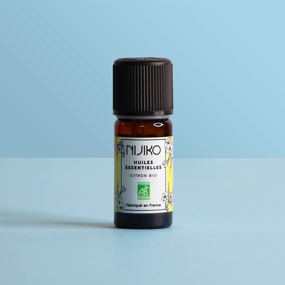 NIJIKO Huile Essentielle de Citron Bio