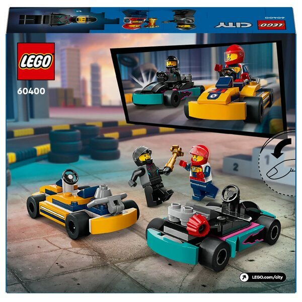 LEGO motokáry a pretekárske autá