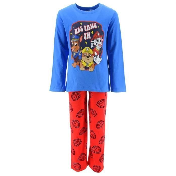 Paw Patrol - Boys' Long Cotton Pyjama Set 