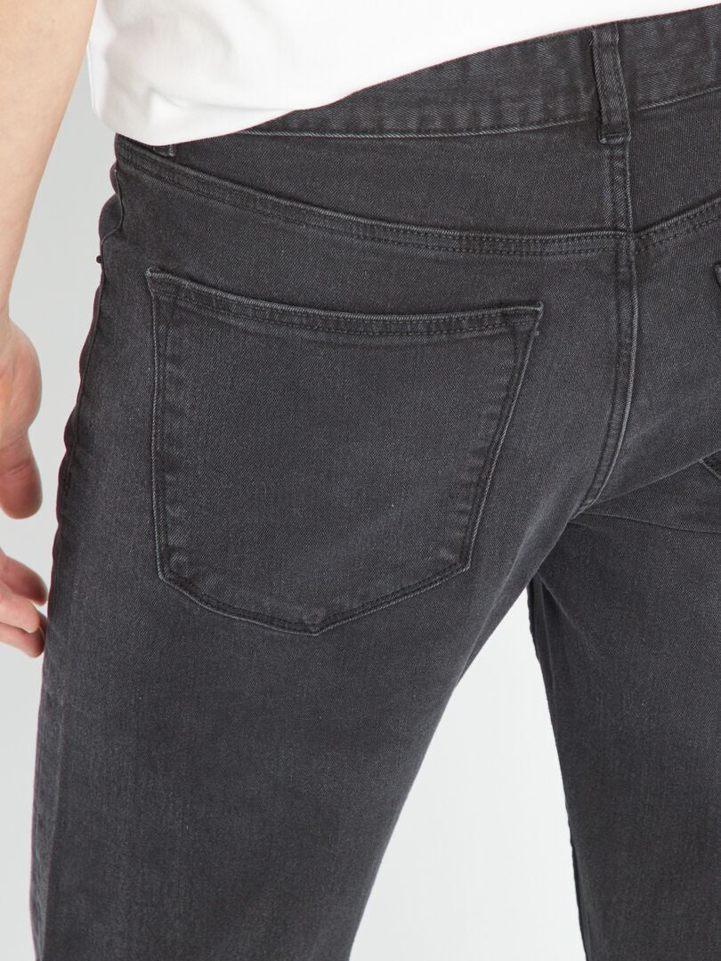Pantalones vaqueros ajustados - L30 - GRIS