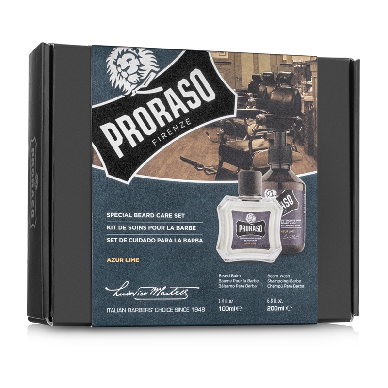 Proraso Duo Pack Beard Azur Lime