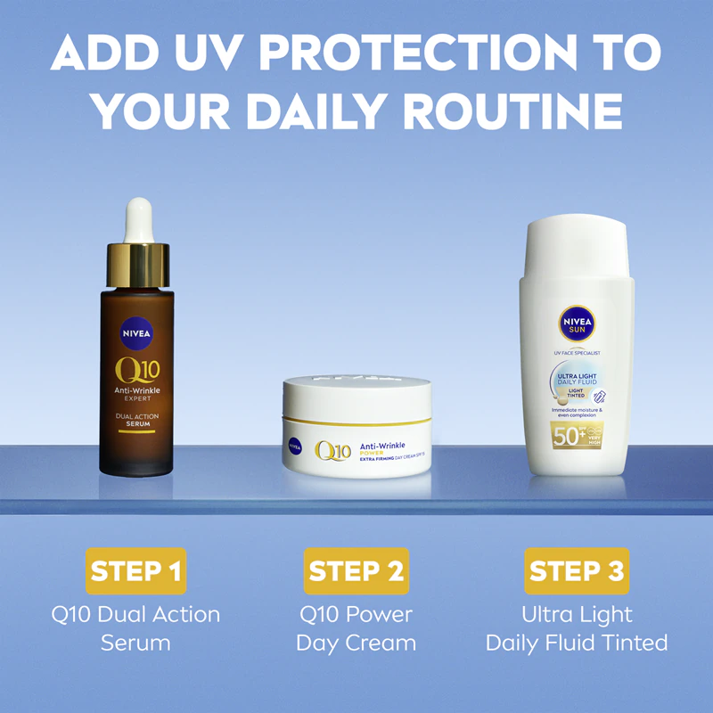 NIVEA SUN Ultra Light fluidní tonikum SPF 50+