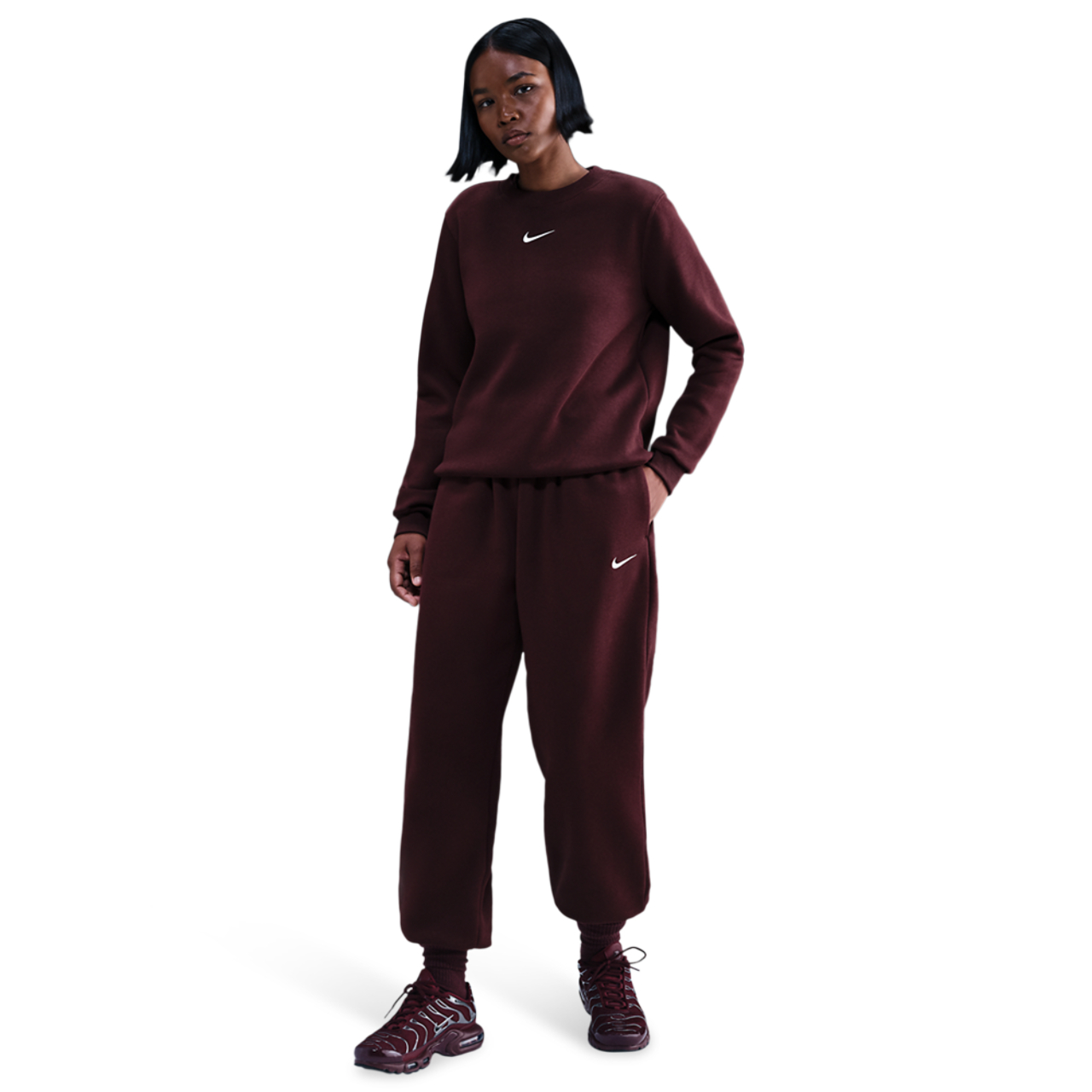 Nike Sportswear Phoenix -korkeavyötäröiset alaosat