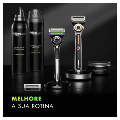 „Gillette“ įkraunami skutimosi peiliukai „Labs“ 4 colių 4 colių
