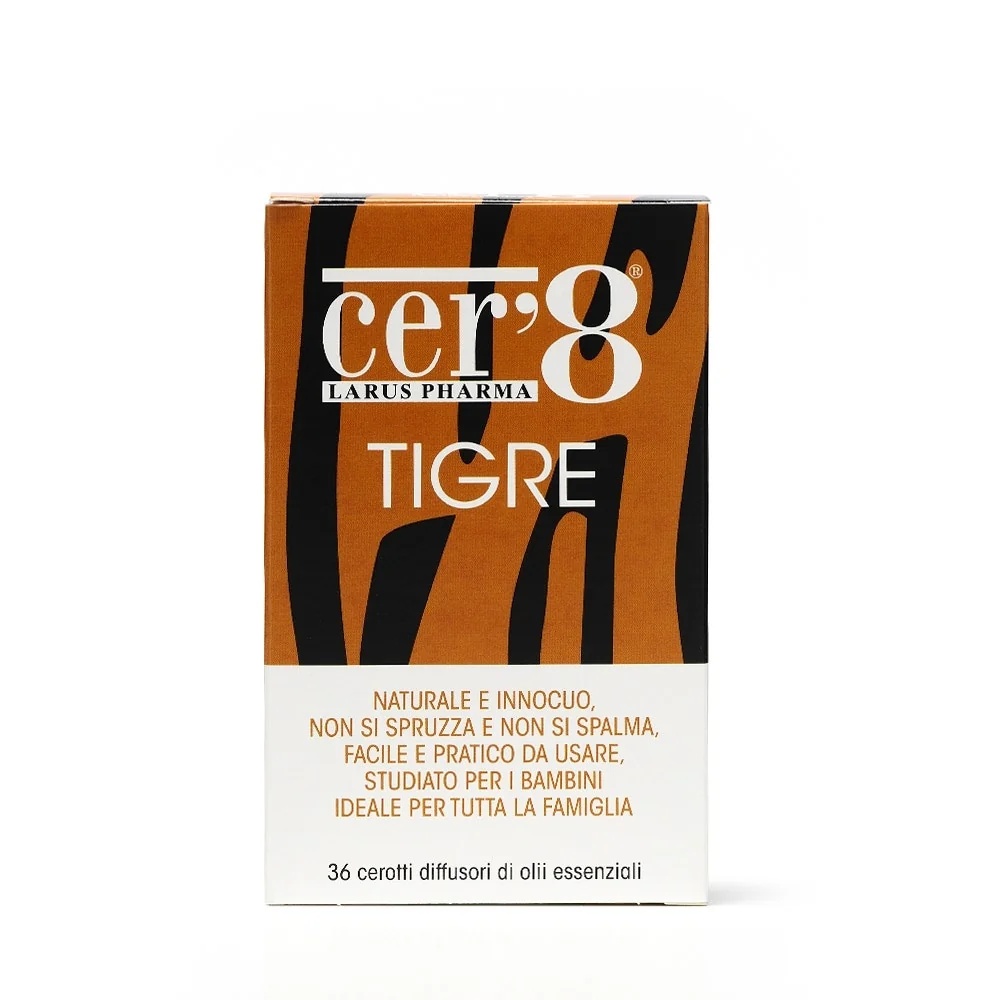 CER'8 Cer'8 Tiger Duftdiffusoren für ätherische Öle, 36 Mückenschutzpflaster