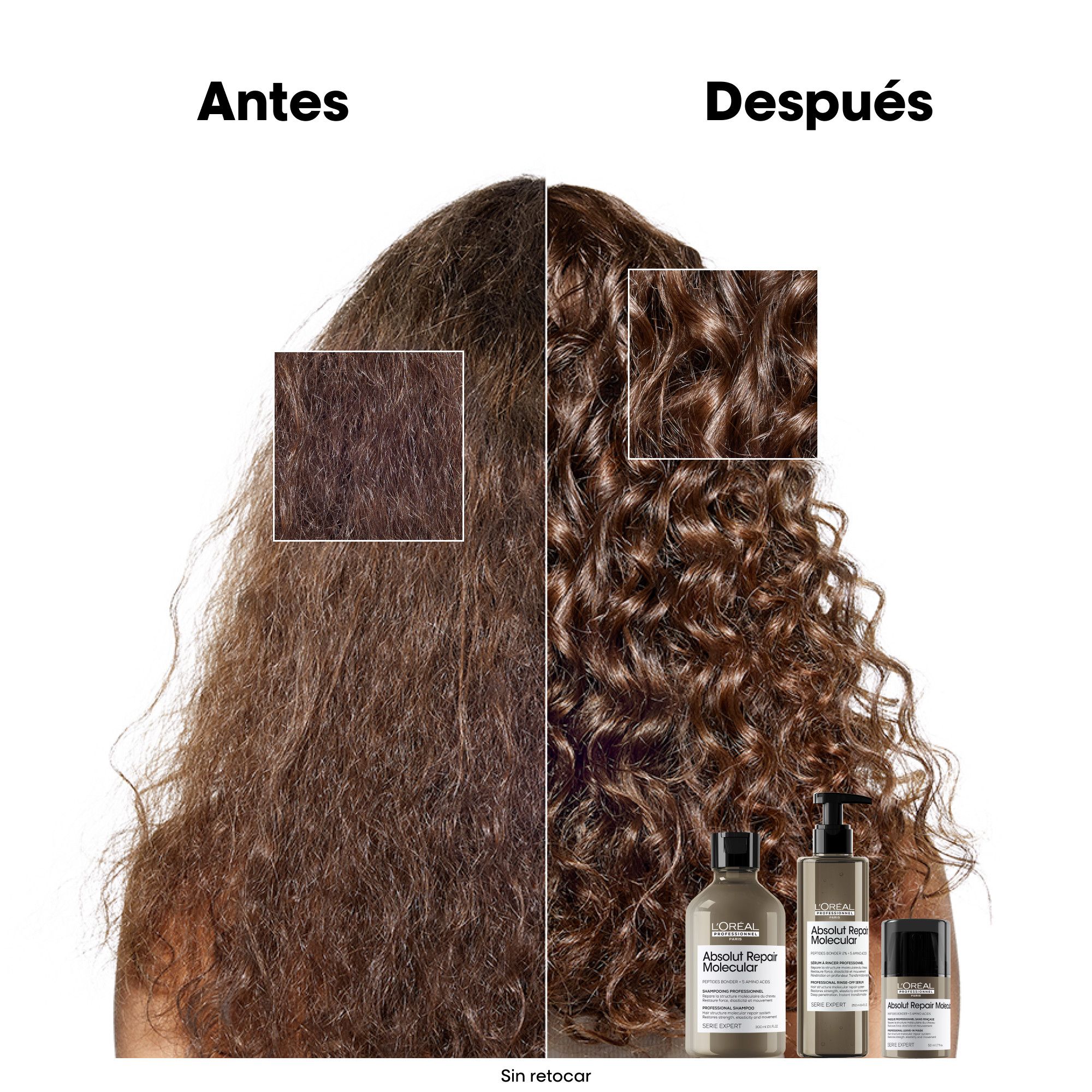 Serie Expert Absolut Repair Molecular kremasta maska bez ispiranja Profesionalne frizerske maske