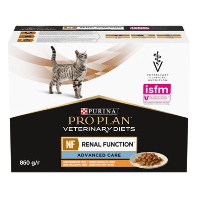 PURINA PRO PLAN Veterinärdiäten für Katzen mit NF und erweiterter Nierenfunktion