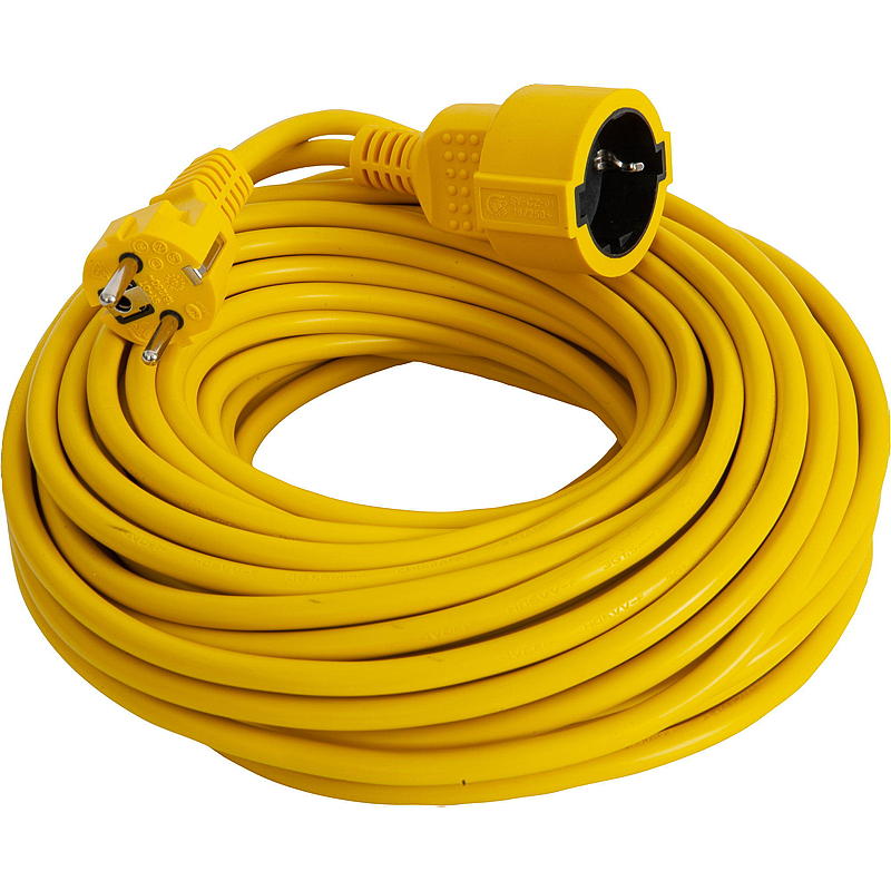 Arbeidsskjøteledning PVC 25 m / 1,5 mm2