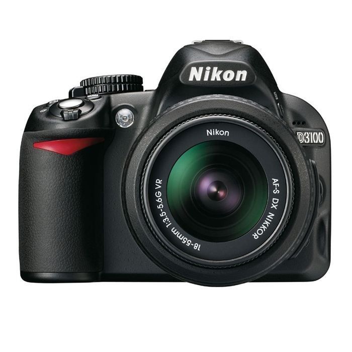 NIKON D3100 + AF-S DX 18-55 VR spejlreflekskamera