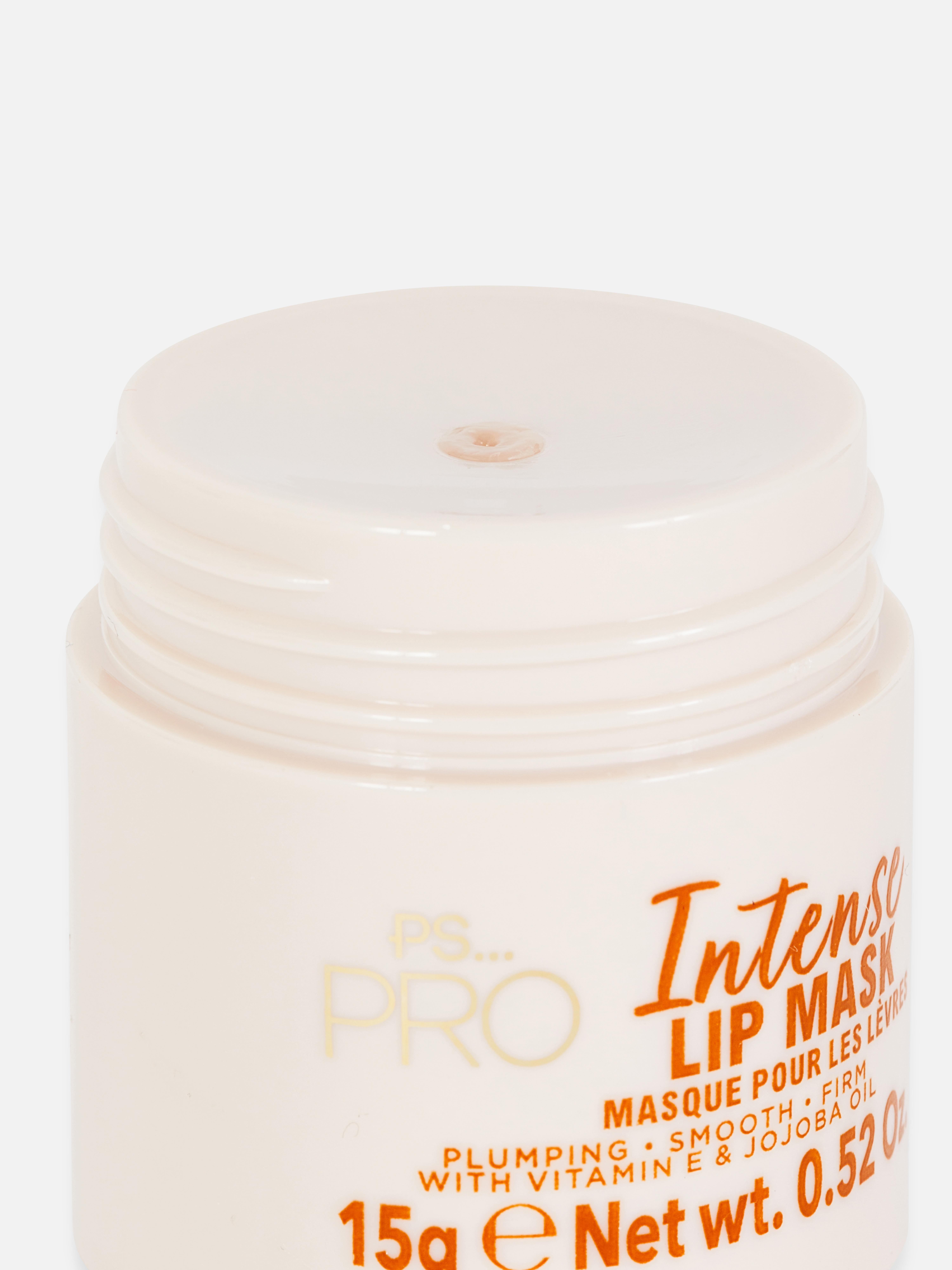 PS ... Pro Intensive Lip Mask Maska za ustnice, obogatena z vitaminom E in jojobinim oljem za polnejše in bolj gladke ustnice