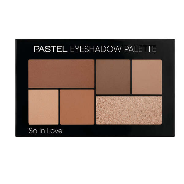 Paletă de farduri de pleoape Pastel So In Love 202 Nude Dress