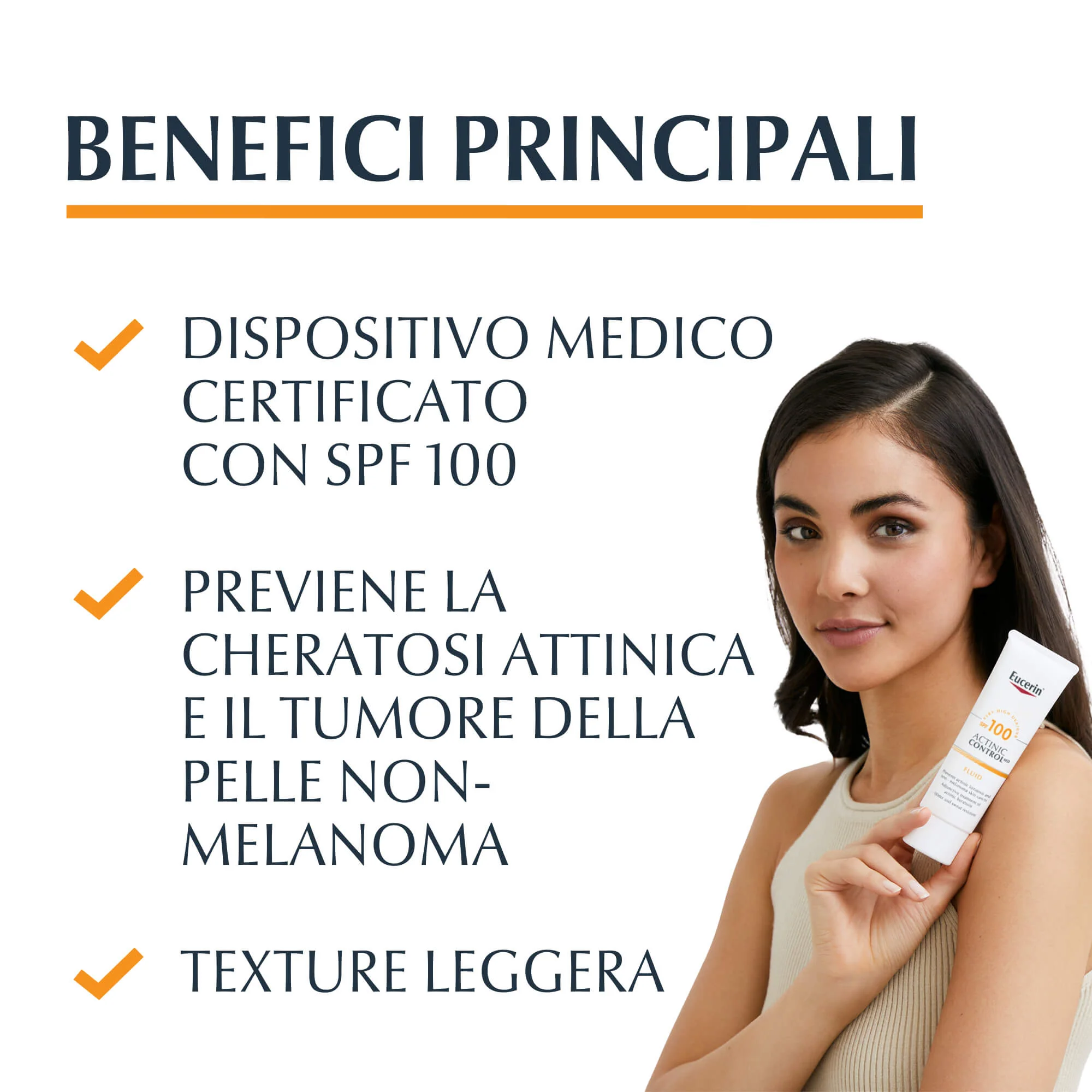 Sun Protection Actinic Control MD SPF100 - Solare viso alta prot.