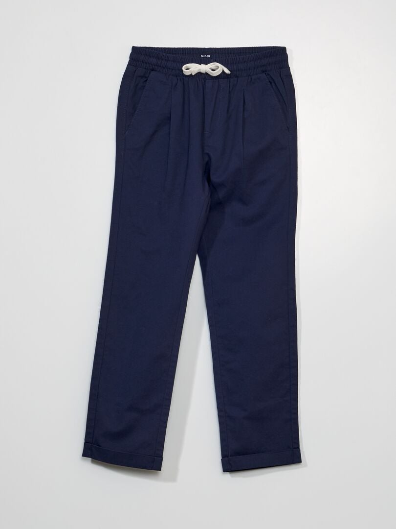 Spodnie dresowe Twill - CZARNE