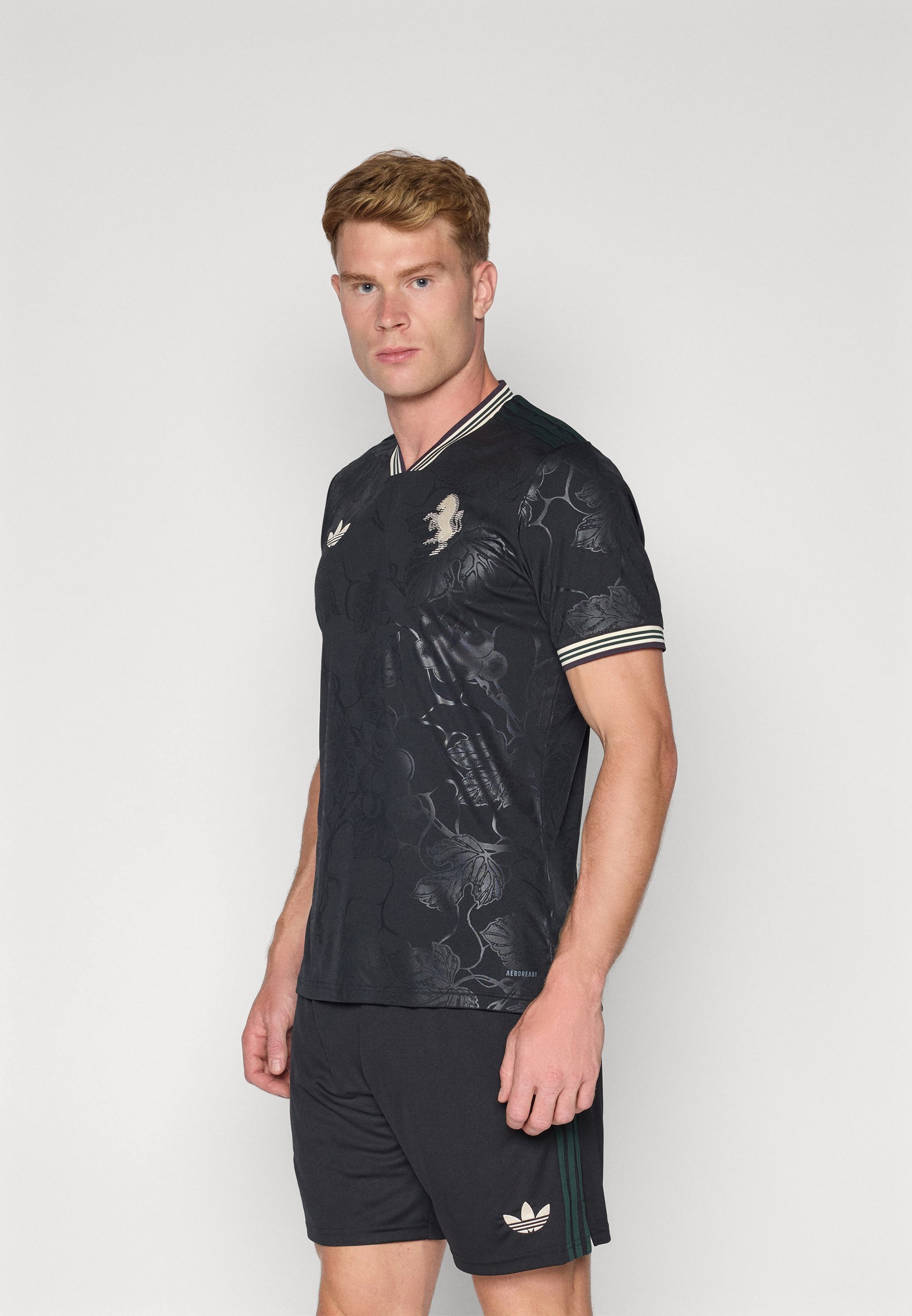 adidas Performance JUVENTUS 25/26 KOLMAS SÄRK - Spordi T-särk - must/ecru toon