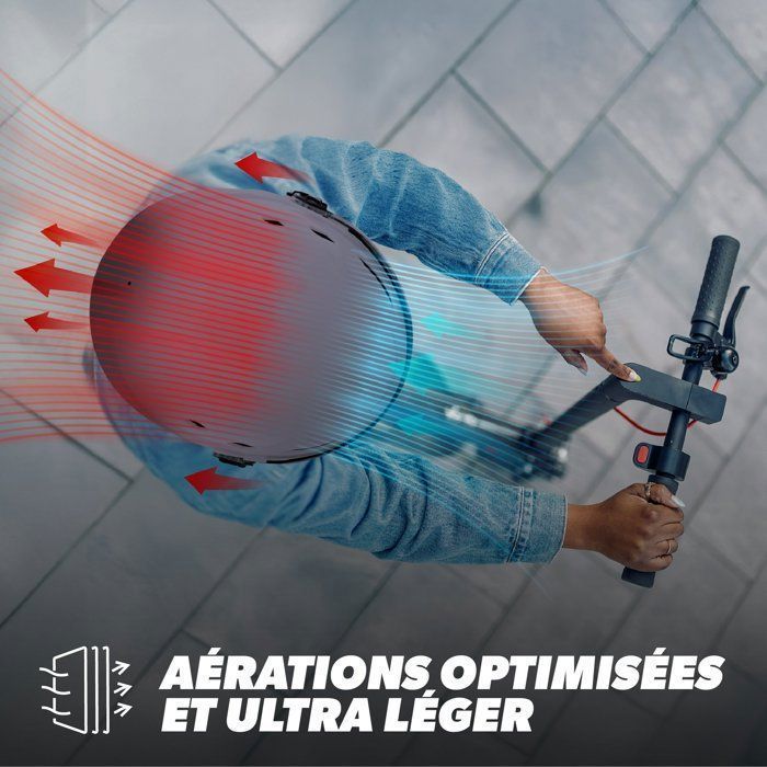 Casque de Protection - T'NB - Visor - Taille M - Visière Anti-rayures - Ventilation Optimale