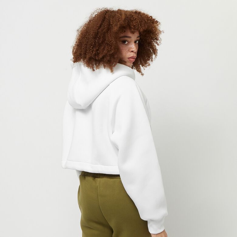 Chest Signature Crop Full Zip Hoodie